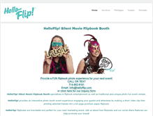 Tablet Screenshot of helloflip.com